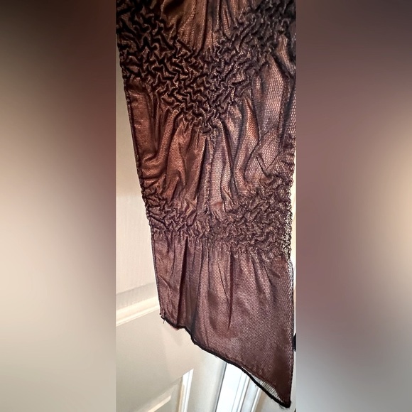 Coldwater Creek Elegant Blouse in Bronze size S - Picture 3 of 4